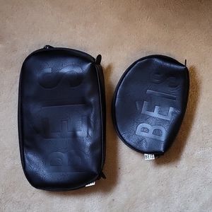 BEIS Black Cosmetic Pouch Set